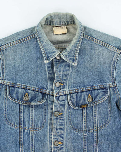 Vintage 80s Lee Button Up Denim Jacket - L