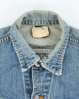 Vintage 80s Lee Button Up Denim Jacket - L