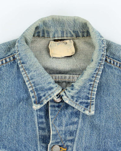 Vintage 80s Lee Button Up Denim Jacket - L