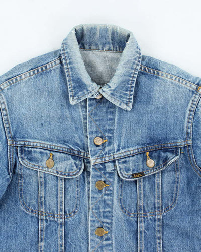 Vintage 70s Lee Button Up Denim Jacket - S