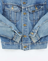 Vintage 70s Lee Button Up Denim Jacket - S