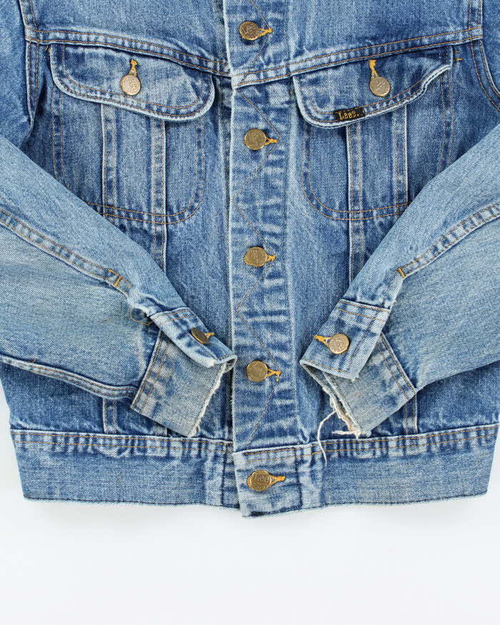 Vintage 70s Lee Button Up Denim Jacket - S