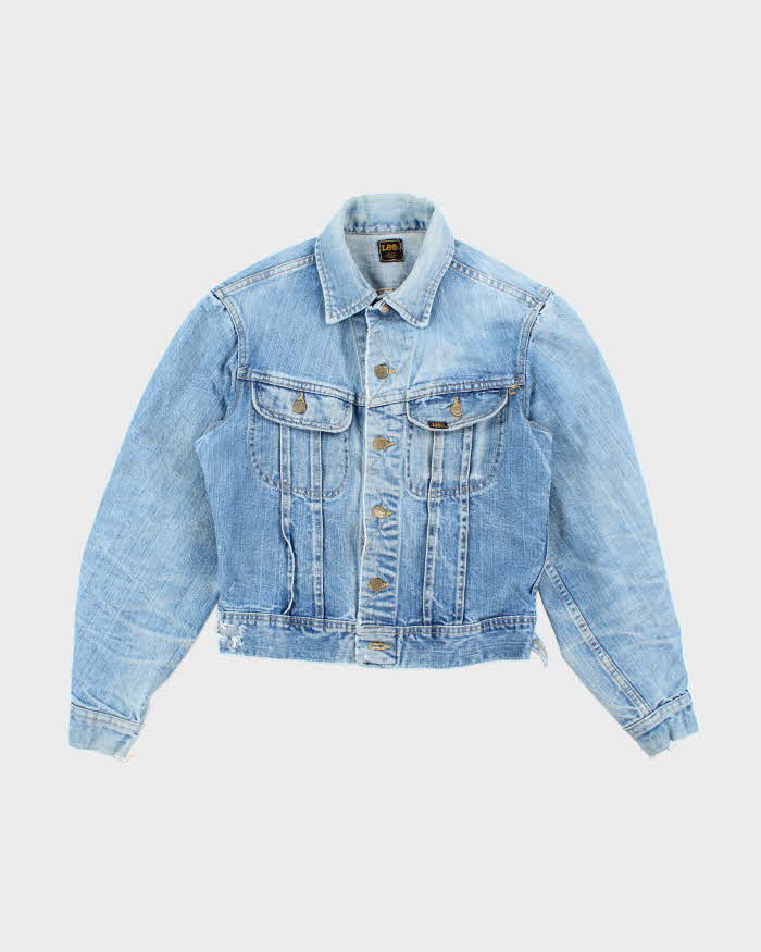 Vintage 70s Lee Button Up Denim Jacket - S