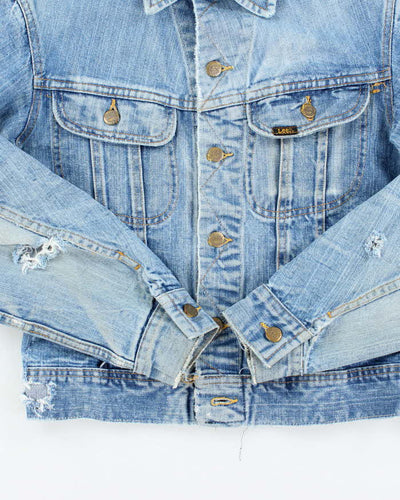 Vintage 70s Lee Button Up Denim Jacket - S