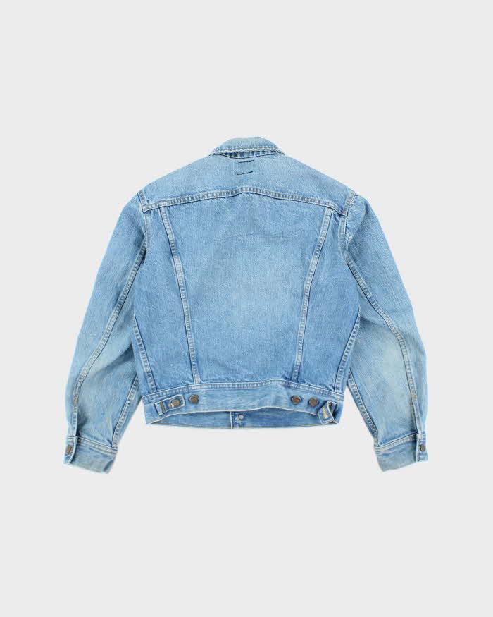 Vintage 80s Lee Button Up Denim Jacket - S