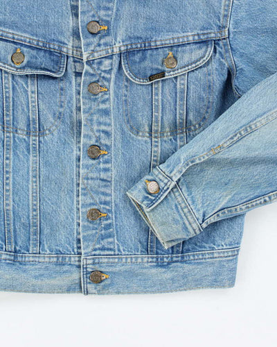 Vintage 80s Lee Button Up Denim Jacket - S