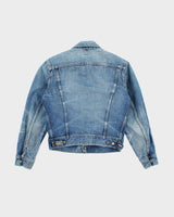 Vintage 80s Lee Button Up Denim Jacket - S