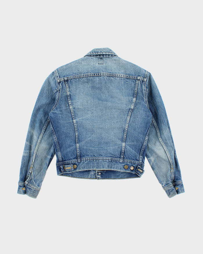 Vintage 80s Lee Button Up Denim Jacket - S