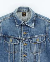 Vintage 80s Lee Button Up Denim Jacket - S