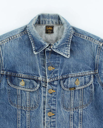 Vintage 80s Lee Button Up Denim Jacket - S