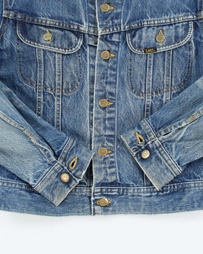 Vintage 80s Lee Button Up Denim Jacket - S