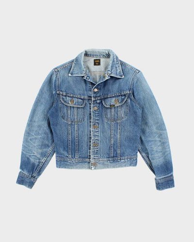 Vintage 80s Lee Button Up Denim Jacket - S