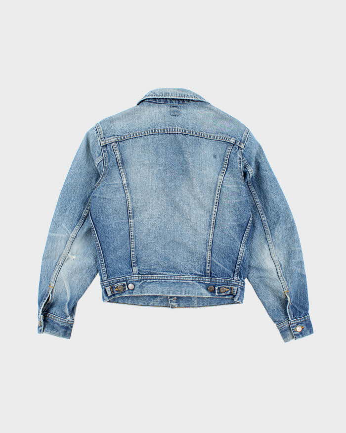 Vintage 80s Lee Button Up Denim Jacket - S