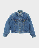 Vintage 80s Lee Button Up Denim Jacket - M