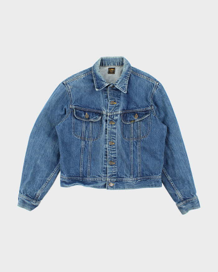 Vintage 80s Lee Button Up Denim Jacket - M