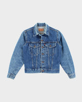 Vintage 80s Levi's Button Up Denim Jacket - S
