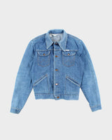Vintage 70s Wrangler Button Up Denim Jacket - S