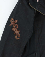 Harley Davidson Embroidered Zip Up Hoodie - XS