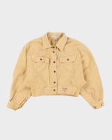 Vintage 90's Guess Heavyweight Cropped Denim Jacket - L