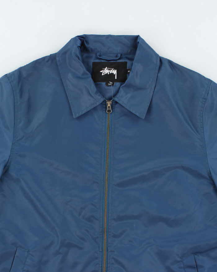 Vintage Stussy Lightweight Zip Up Harrington Jacket - M