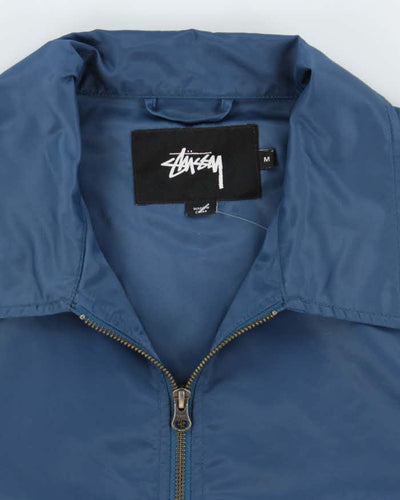 Vintage Stussy Lightweight Zip Up Harrington Jacket - M