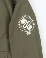 Vintage Y2K Diesel Cropped Harrington Jacket - XS
