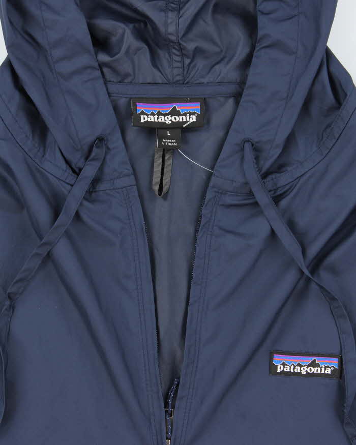 Vintage 2000's Patagonia Two Tone Hooded Windbreaker Jacket - L