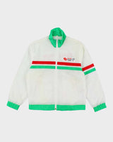 Vintage 90's Fuji Film Promotional Striped Windbreaker Jacket - M