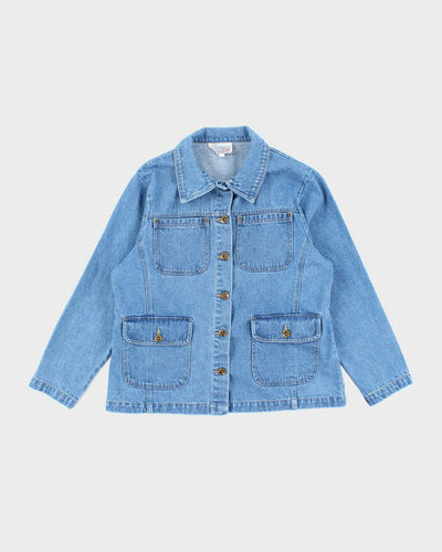 Vintage 90's Tradition Denim Button Up Work Jacket - L