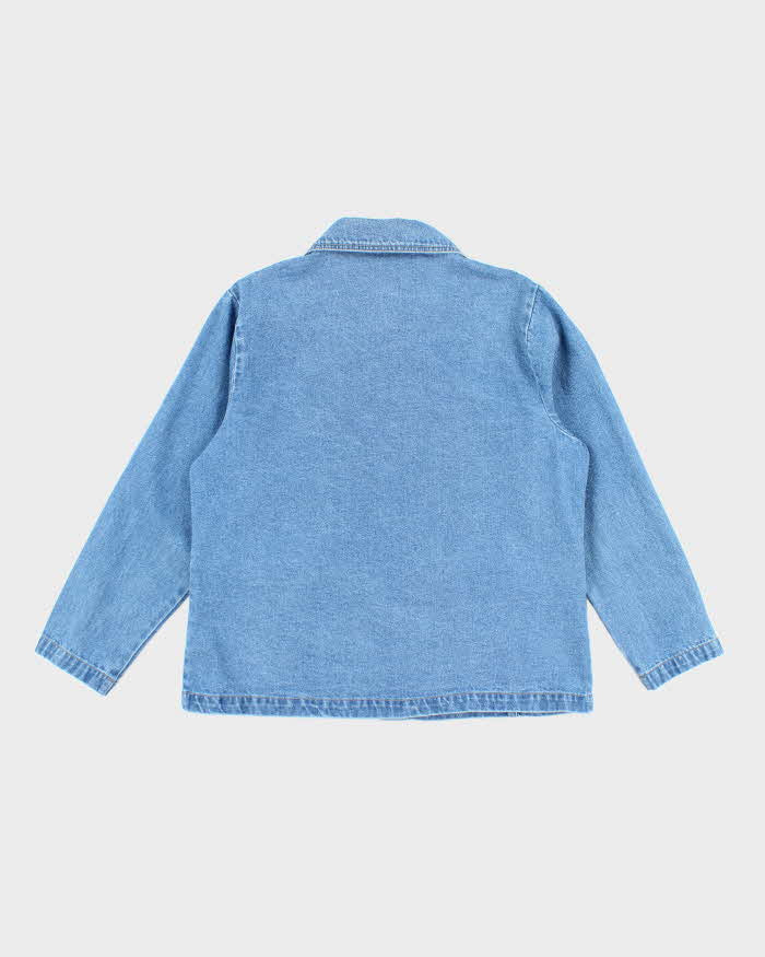 Vintage 90's Tradition Denim Button Up Work Jacket - L