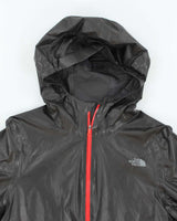 Women's The North Face Black Hooded Windbreaker - M