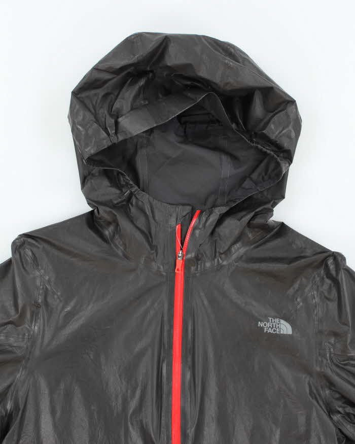 Women's The North Face Black Hooded Windbreaker - M