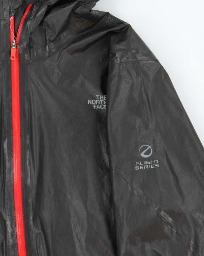 Women's The North Face Black Hooded Windbreaker - M