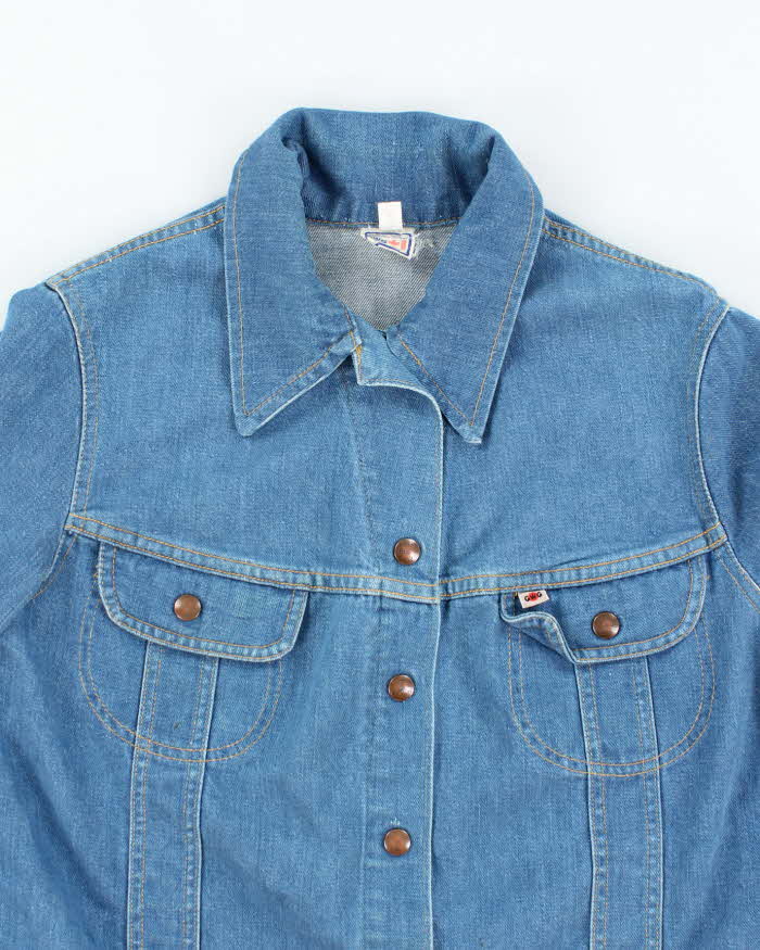 Vintage 80's GWG Light Wash Denim Jacket - M
