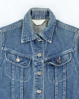 Vintage 80's Wrangler Medium Wash Denim Jacket - S