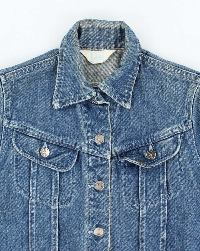 Vintage 80's Wrangler Medium Wash Denim Jacket - S