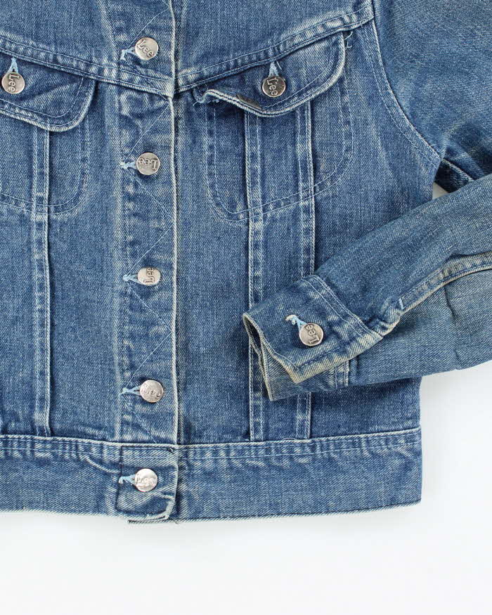 Vintage 80's Wrangler Medium Wash Denim Jacket - S