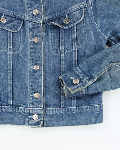 Vintage 80's Wrangler Medium Wash Denim Jacket - S