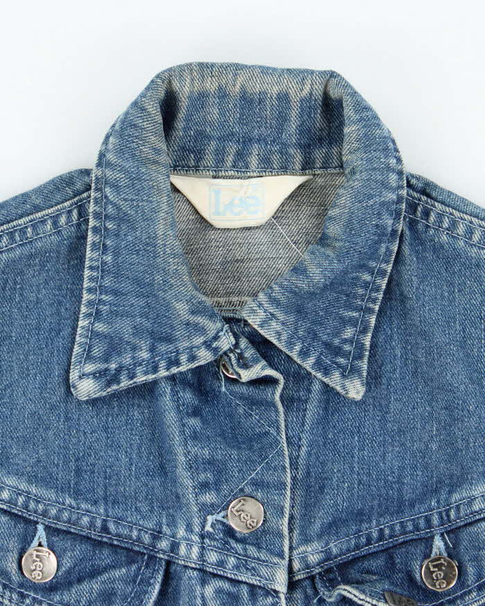 Vintage 80's Wrangler Medium Wash Denim Jacket - S