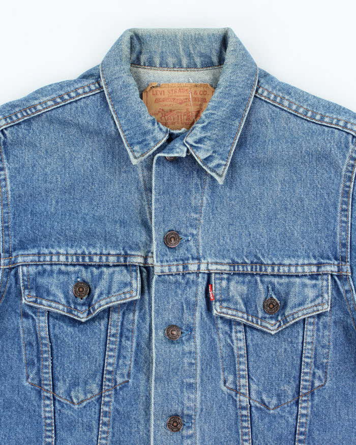 Vintage 2000's Levi's Dark Wash Denim Jacket - S