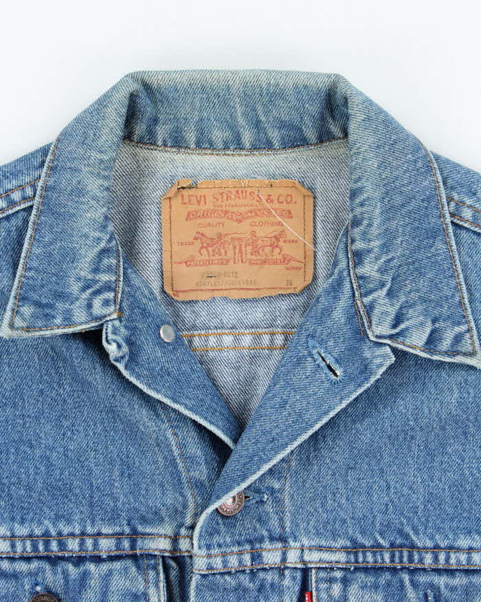 Vintage 2000's Levi's Dark Wash Denim Jacket - S