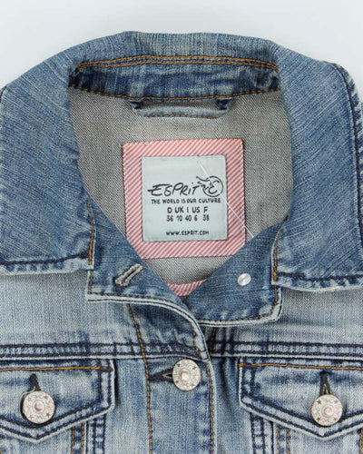 Vintage Y2K Esprit Medium Wash Denim Jacket - M