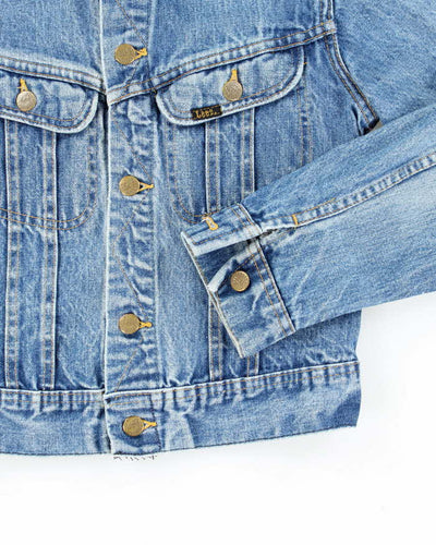 Vintage 80's Lee Light Wash Denim Jacket - S