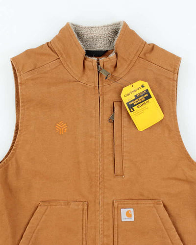 Deadstock Carhartt Sherpa Lined Gilet - M