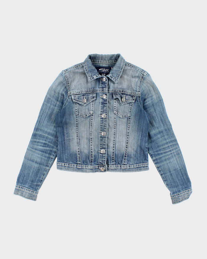 00s Silver Jeans Co. Denim Jacket - S