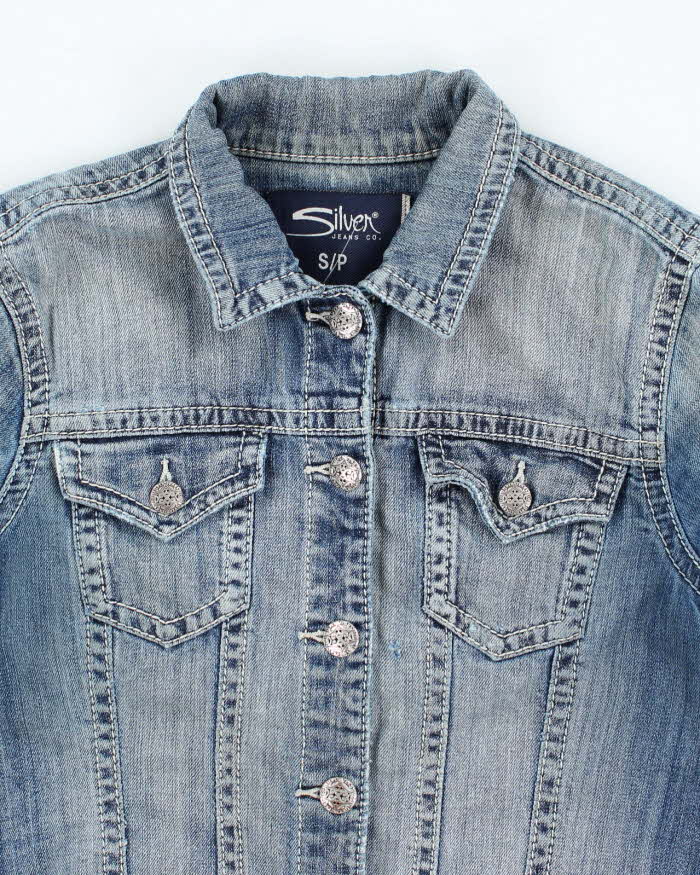 00s Silver Jeans Co. Denim Jacket - S