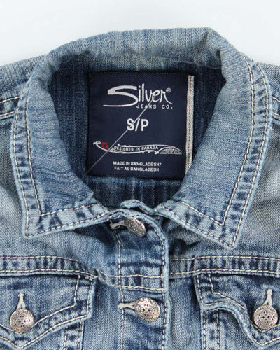 00s Silver Jeans Co. Denim Jacket - S