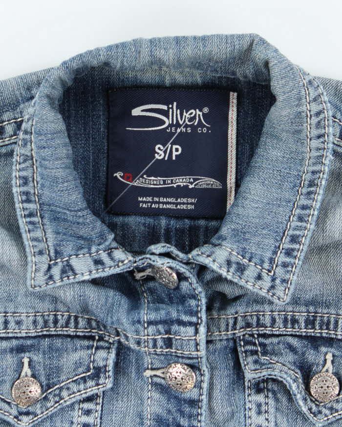 00s Silver Jeans Co. Denim Jacket - S