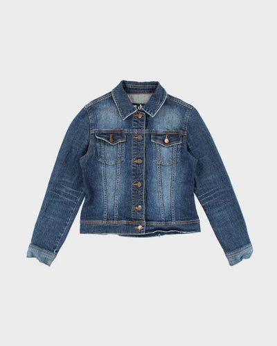 00s Roots Jeans Dark Wash Denim Jacket - M