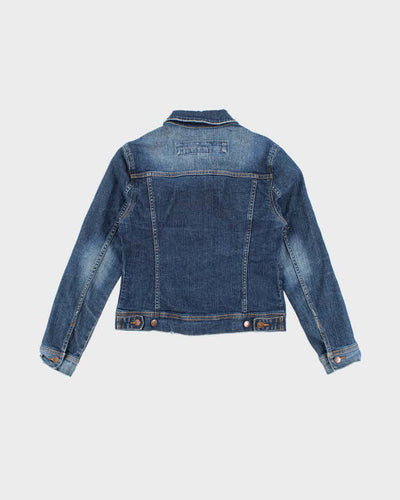 00s Roots Jeans Dark Wash Denim Jacket - M
